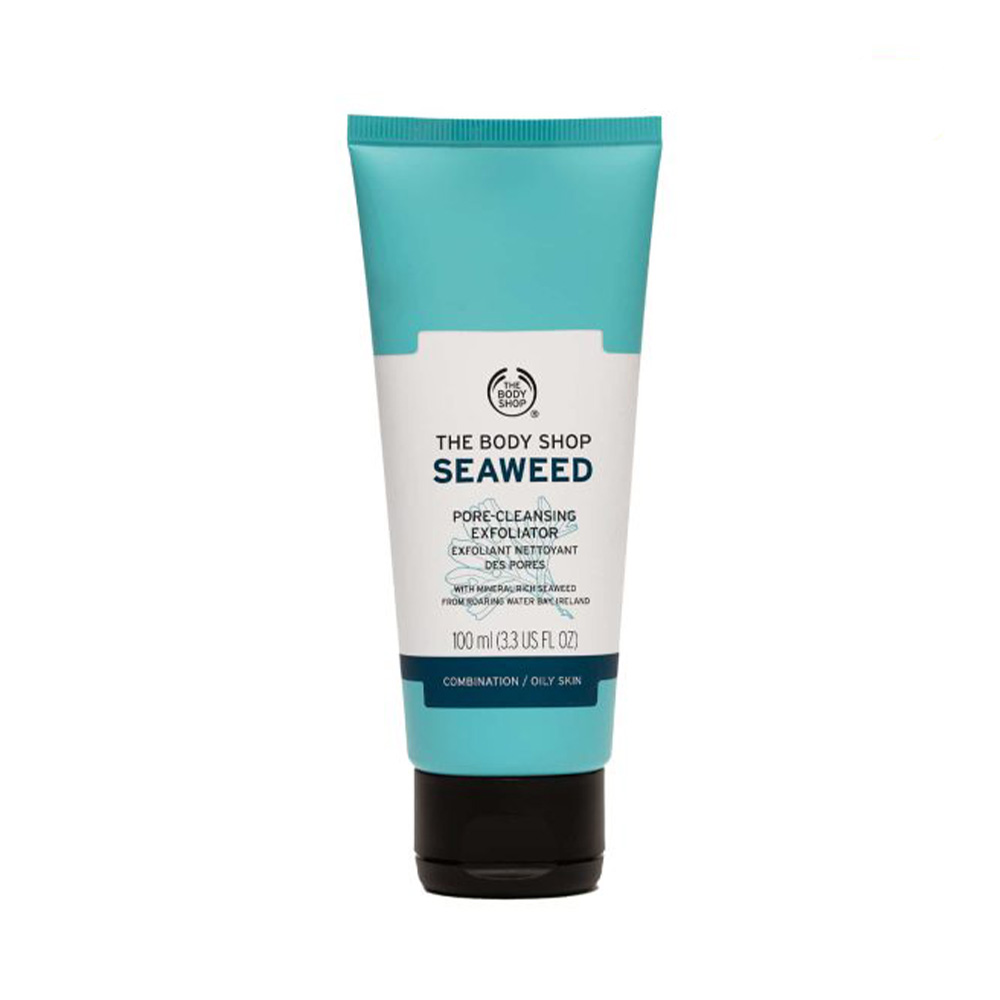 اسکراب لایه بردار پوست بادی شاپ مدل seaweed حجم 100 میلی لیتر